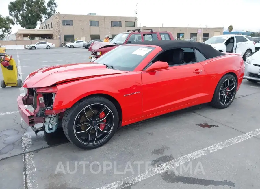 CHEVROLET CAMARO 2015 vin 2G1FF3D30F9123836 from auto auction Iaai