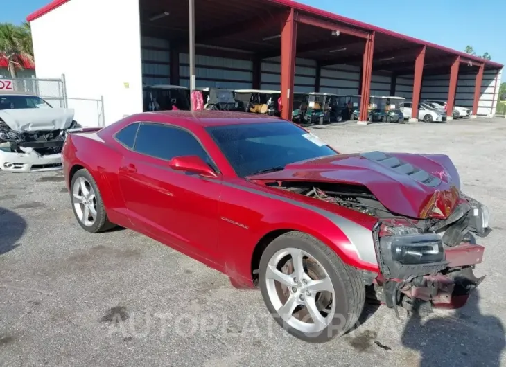 CHEVROLET CAMARO 2015 vin 2G1FK1EJ0F9249613 from auto auction Iaai