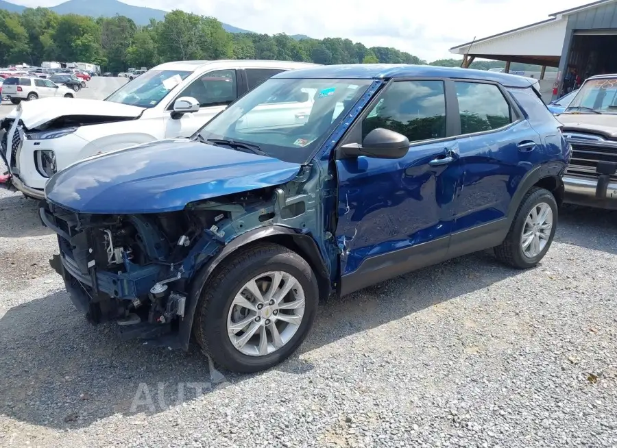 CHEVROLET TRAILBLAZER 2021 vin KL79MMS2XMB015002 from auto auction Iaai