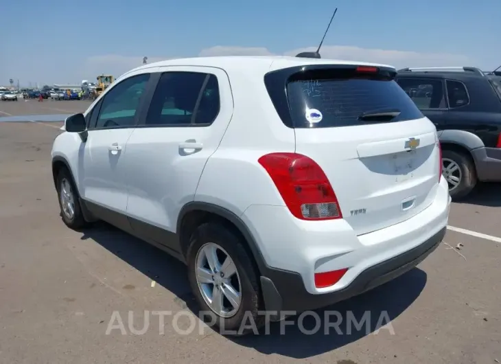 CHEVROLET TRAX 2020 vin KL7CJKSB3LB059540 from auto auction Iaai