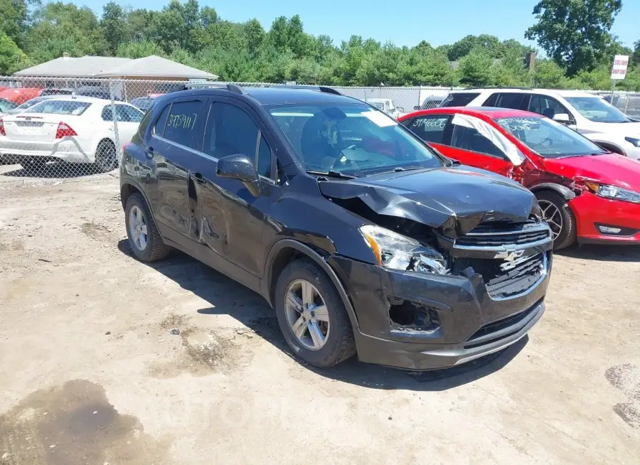 CHEVROLET TRAX 2016 vin KL7CJLSBXGB564745 from auto auction Iaai