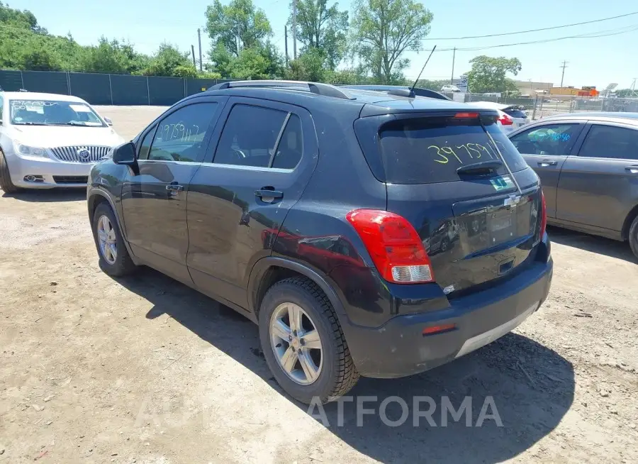 CHEVROLET TRAX 2016 vin KL7CJLSBXGB564745 from auto auction Iaai