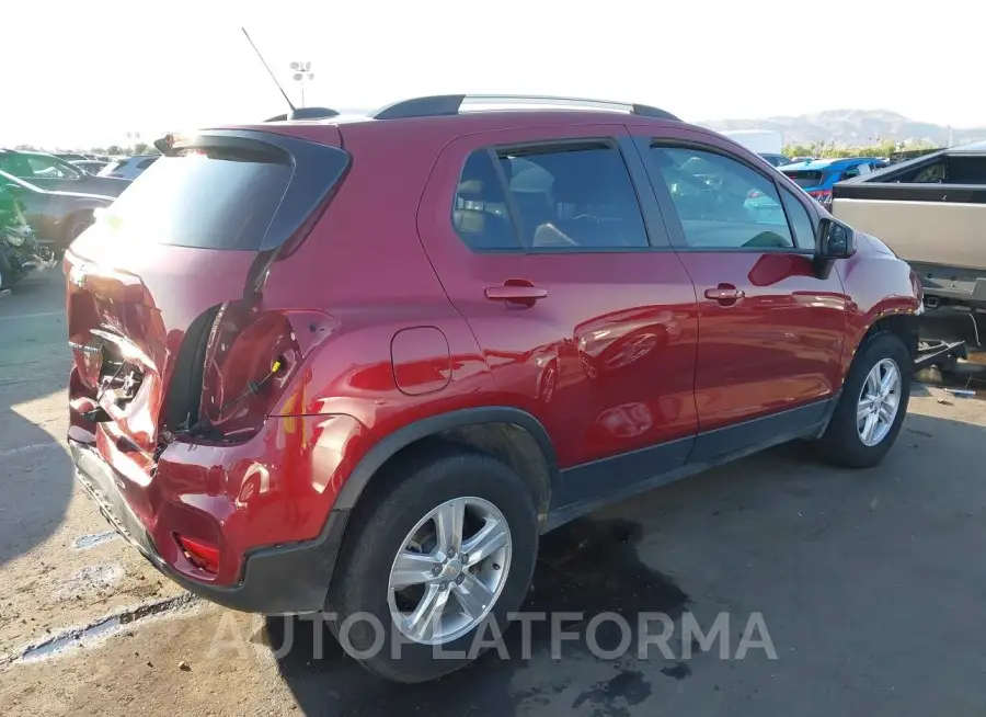 CHEVROLET TRAX 2022 vin KL7CJPSM8NB557055 from auto auction Iaai