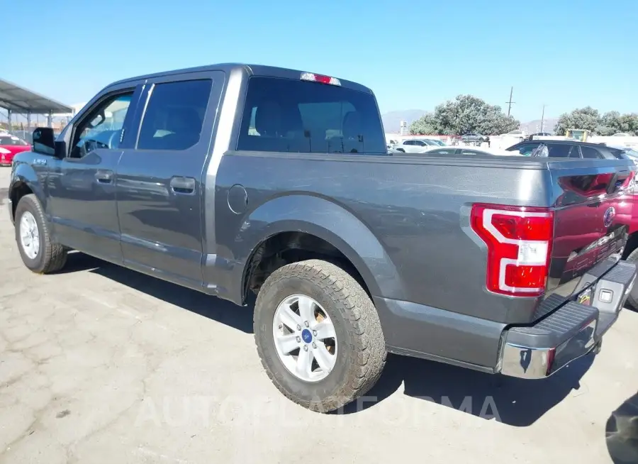 FORD F-150 2018 vin 1FTEW1CG3JKD71646 from auto auction Iaai