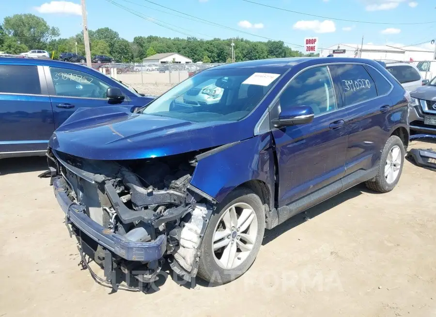 FORD EDGE 2016 vin 2FMPK3J97GBB75101 from auto auction Iaai