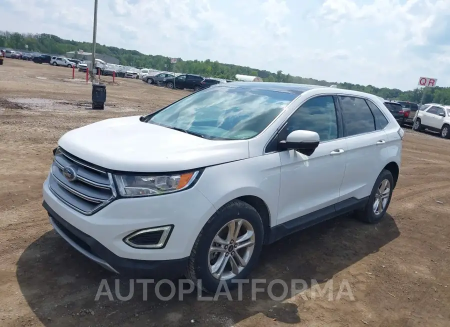 FORD EDGE 2016 vin 2FMPK4J80GBB85093 from auto auction Iaai