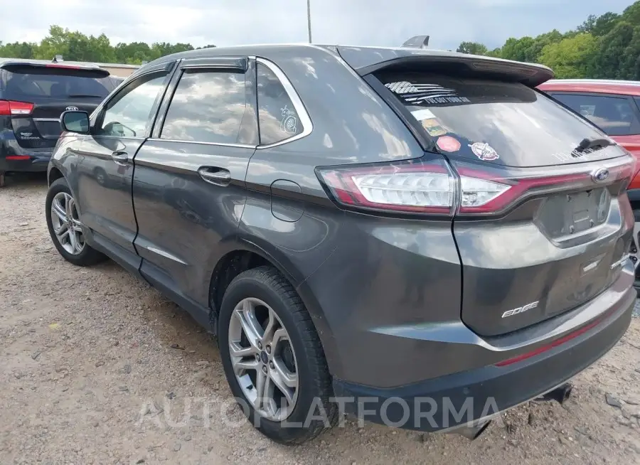 FORD EDGE 2016 vin 2FMPK4K91GBB23189 from auto auction Iaai