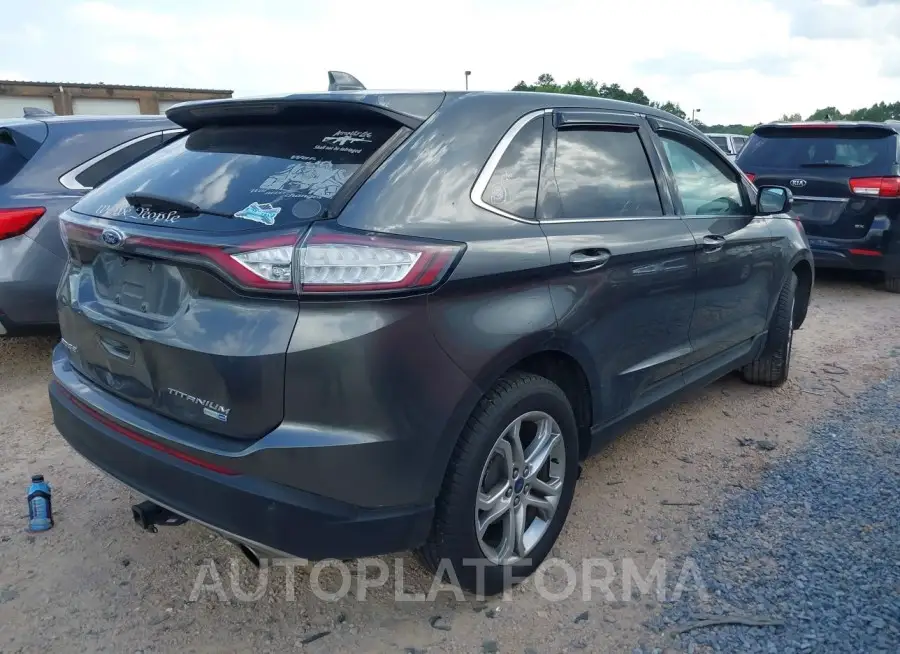 FORD EDGE 2016 vin 2FMPK4K91GBB23189 from auto auction Iaai