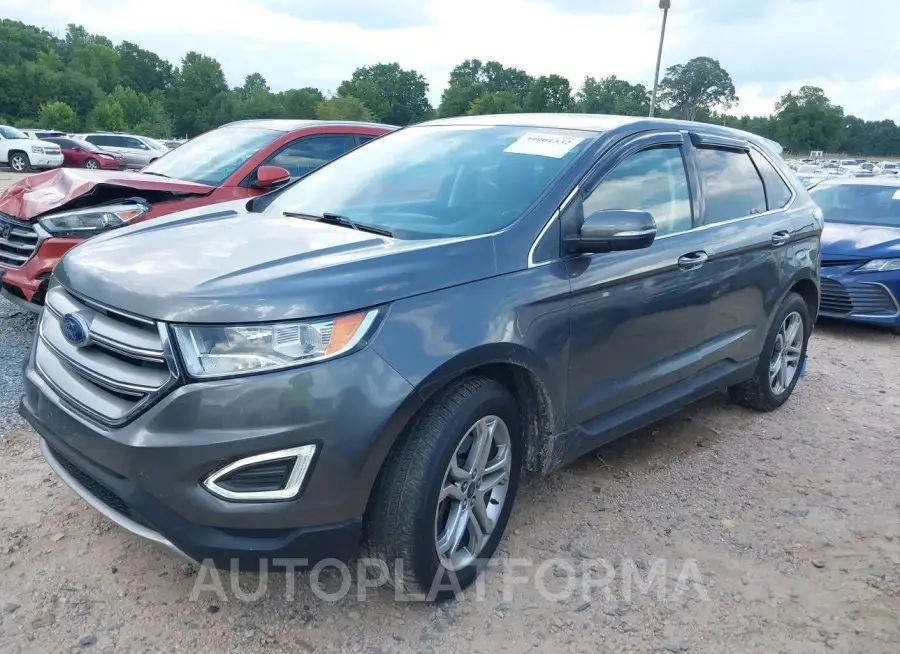 FORD EDGE 2016 vin 2FMPK4K91GBB23189 from auto auction Iaai