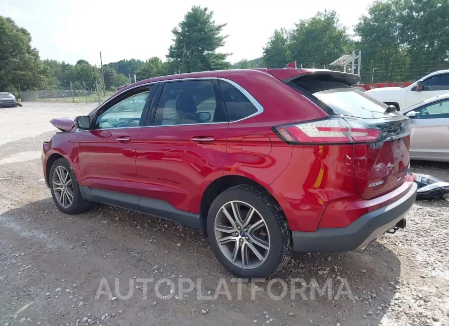 FORD EDGE 2019 vin 2FMPK4K97KBB31175 from auto auction Iaai