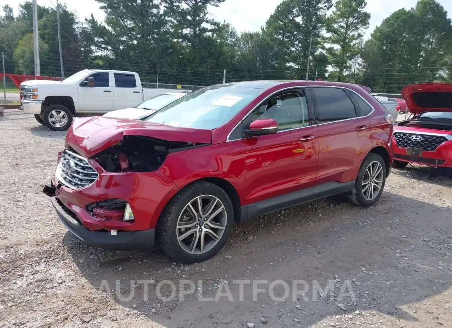 FORD EDGE 2019 vin 2FMPK4K97KBB31175 from auto auction Iaai