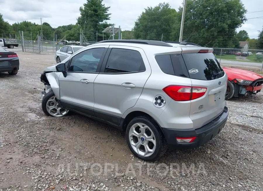 FORD ECOSPORT 2021 vin MAJ3S2GE6MC431764 from auto auction Iaai