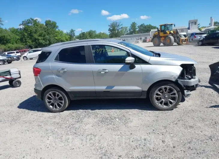 FORD ECOSPORT 2019 vin MAJ3S2KE6KC276783 from auto auction Iaai