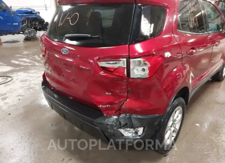 FORD ECOSPORT 2018 vin MAJ6P1UL3JC185652 from auto auction Iaai