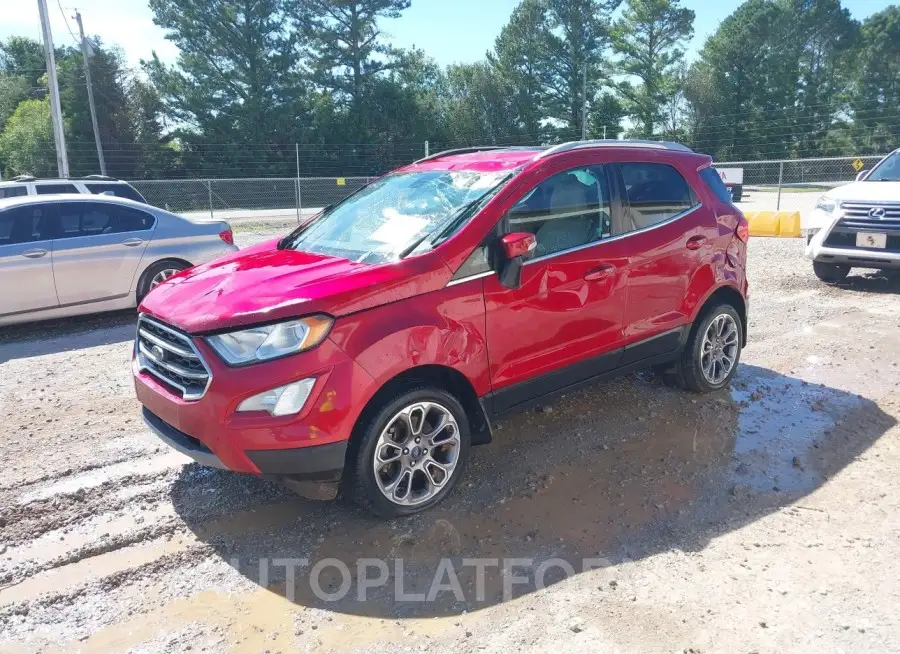 FORD ECOSPORT 2018 vin MAJ6P1WL7JC211831 from auto auction Iaai