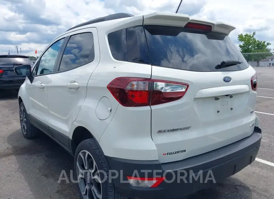 FORD ECOSPORT 2019 vin MAJ6S3JL2KC309636 from auto auction Iaai