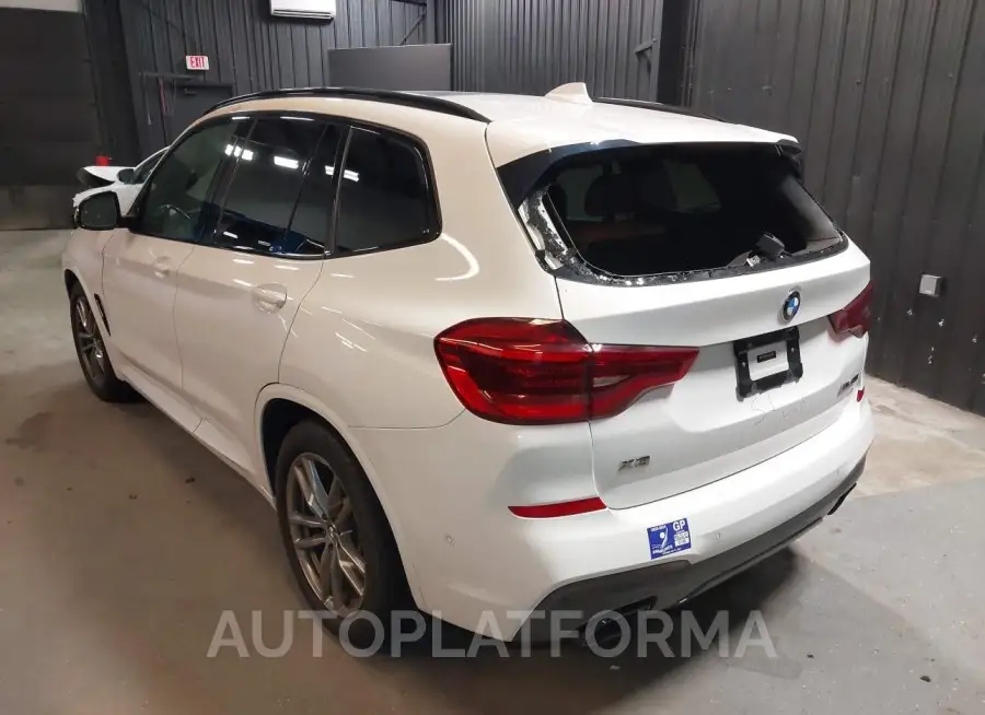 BMW X3 2021 vin 5UXTY9C08M9F61085 from auto auction Iaai