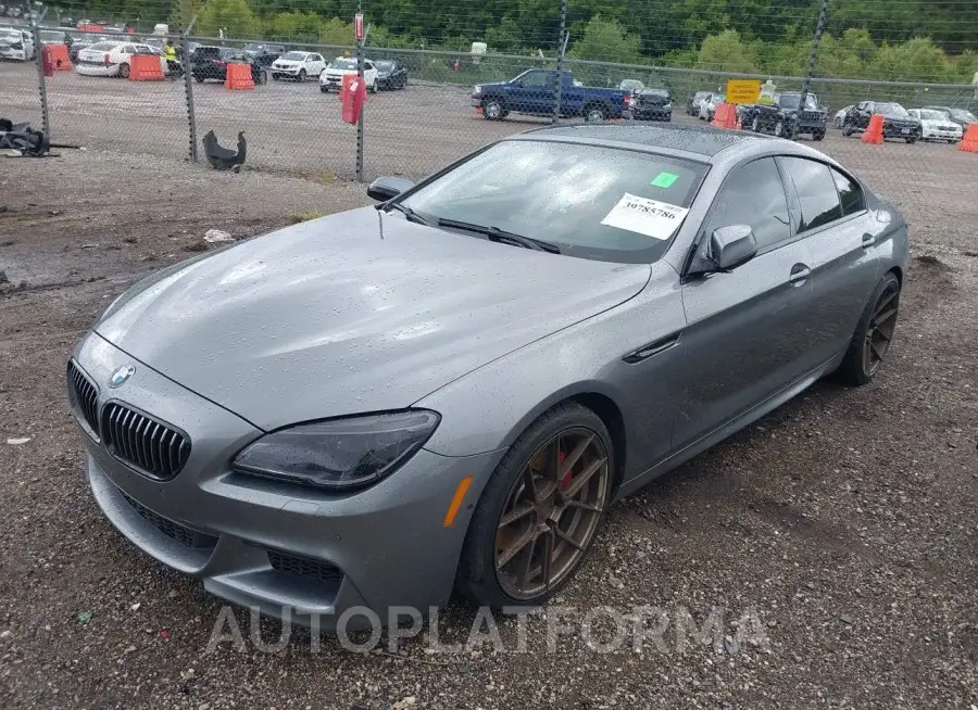 BMW 650I GRAN COUPE 2017 vin WBA6D6C52HG388390 from auto auction Iaai