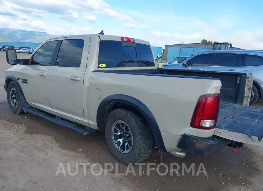 RAM 1500 2017 vin 1C6RR7YT9HS611740 from auto auction Iaai