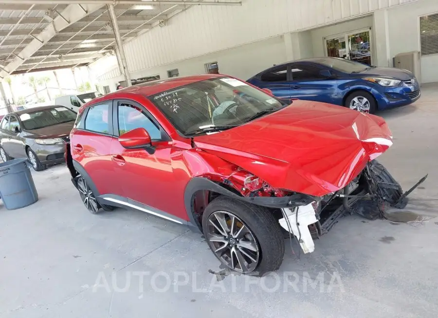 MAZDA CX-3 2017 vin JM1DKFD71H0141452 from auto auction Iaai