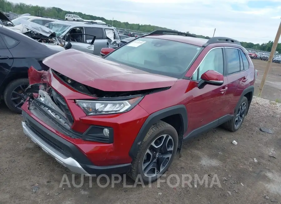 TOYOTA RAV4 2019 vin 2T3J1RFV6KW007364 from auto auction Iaai