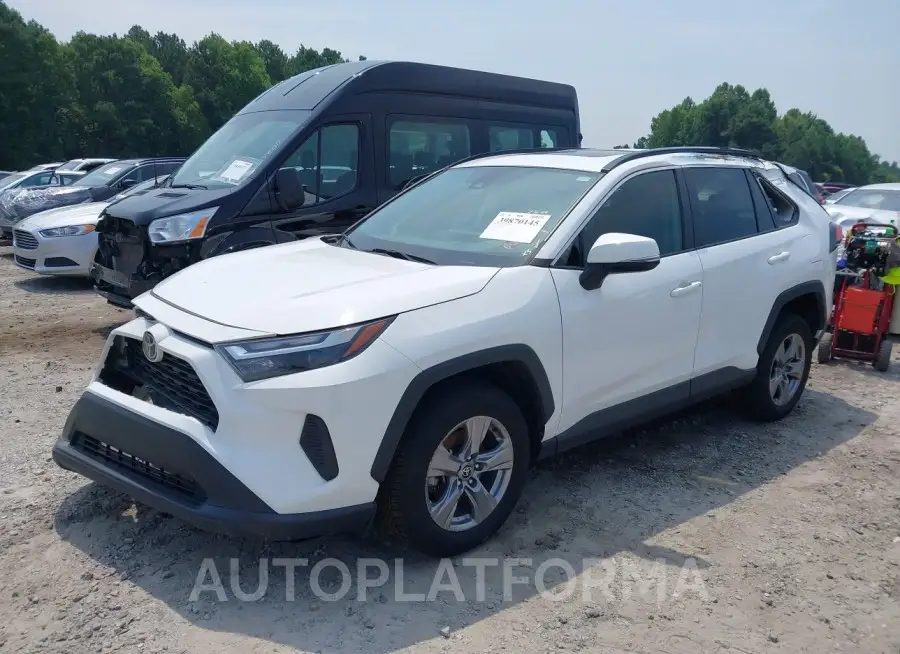 TOYOTA RAV4 2022 vin 2T3P1RFV7NC264906 from auto auction Iaai