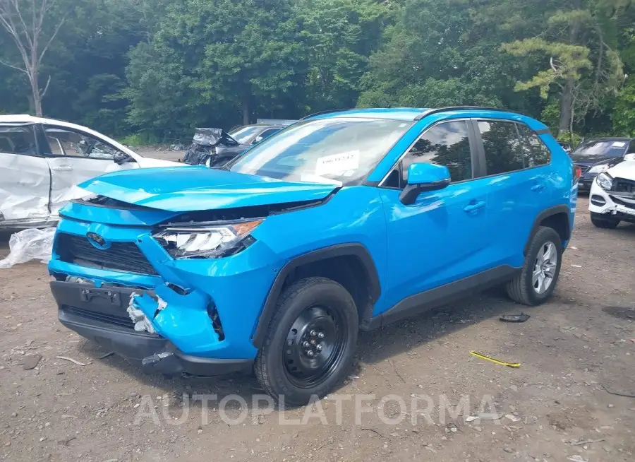 TOYOTA RAV4 2021 vin 2T3P1RFVXMW175442 from auto auction Iaai