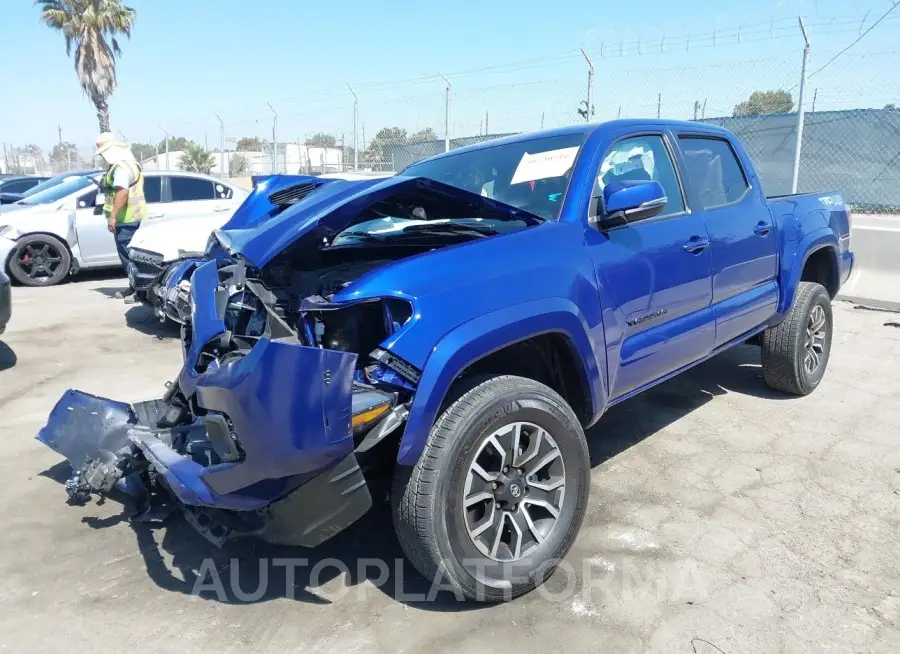 TOYOTA TACOMA 2023 vin 3TMCZ5AN3PM638602 from auto auction Iaai