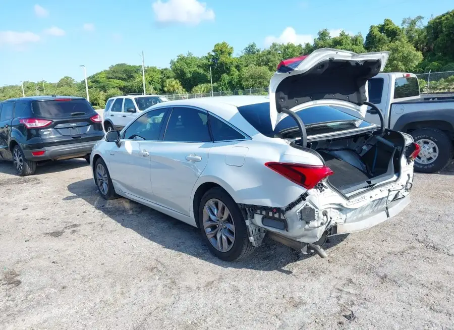 TOYOTA AVALON HYBRID 2019 vin 4T1B21FB9KU002029 from auto auction Iaai