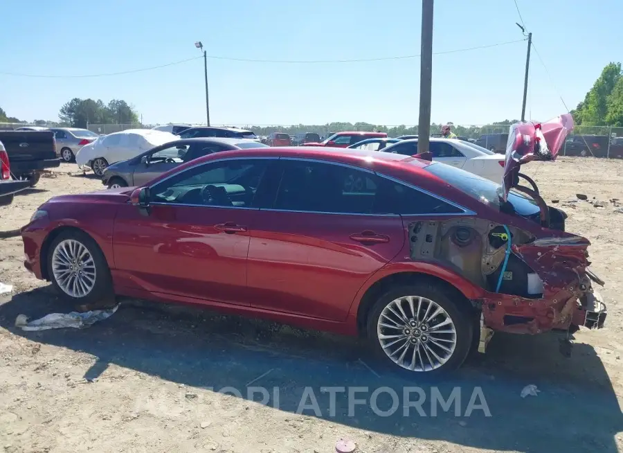 TOYOTA AVALON 2019 vin 4T1BZ1FB0KU003145 from auto auction Iaai