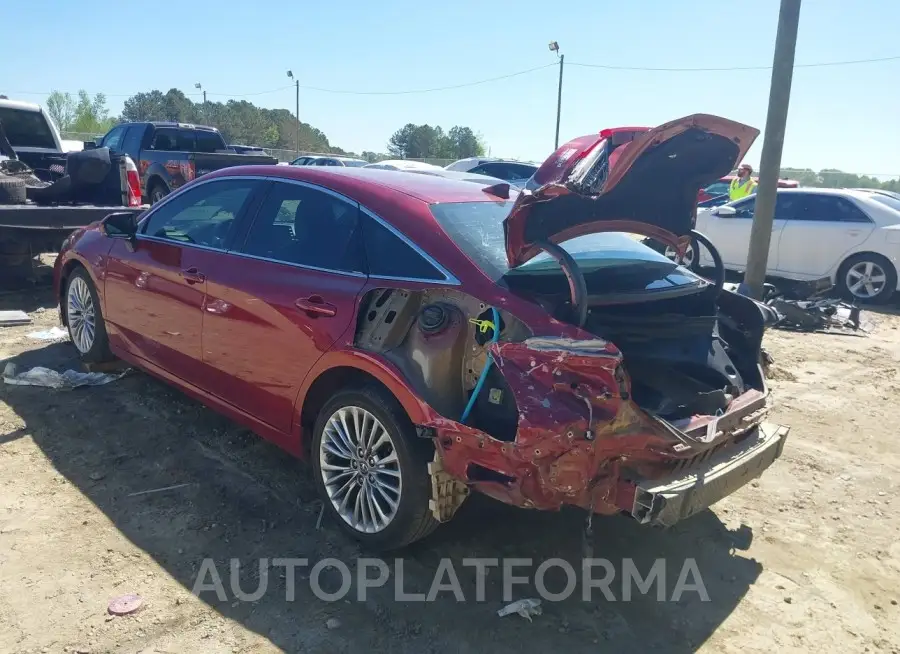 TOYOTA AVALON 2019 vin 4T1BZ1FB0KU003145 from auto auction Iaai