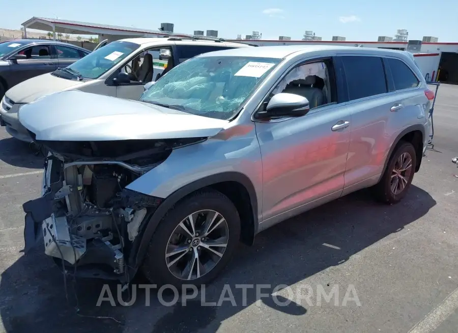 TOYOTA HIGHLANDER 2017 vin 5TDBZRFH0HS406045 from auto auction Iaai