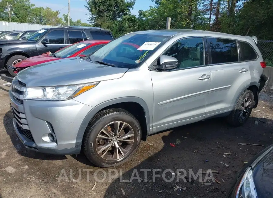 TOYOTA HIGHLANDER 2017 vin 5TDBZRFH3HS432994 from auto auction Iaai