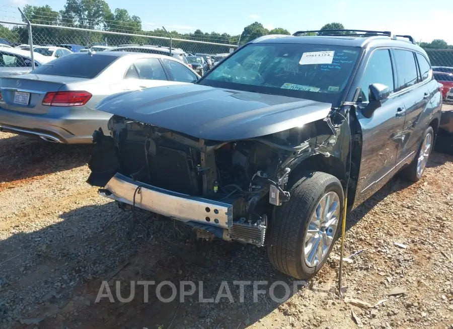 TOYOTA HIGHLANDER 2020 vin 5TDDZRBH7LS011139 from auto auction Iaai