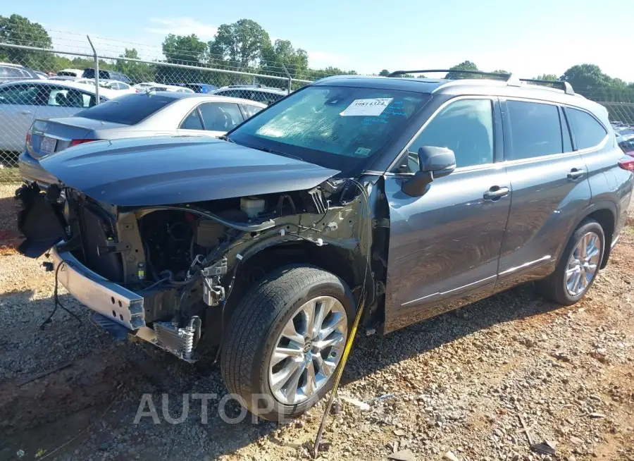 TOYOTA HIGHLANDER 2020 vin 5TDDZRBH7LS011139 from auto auction Iaai