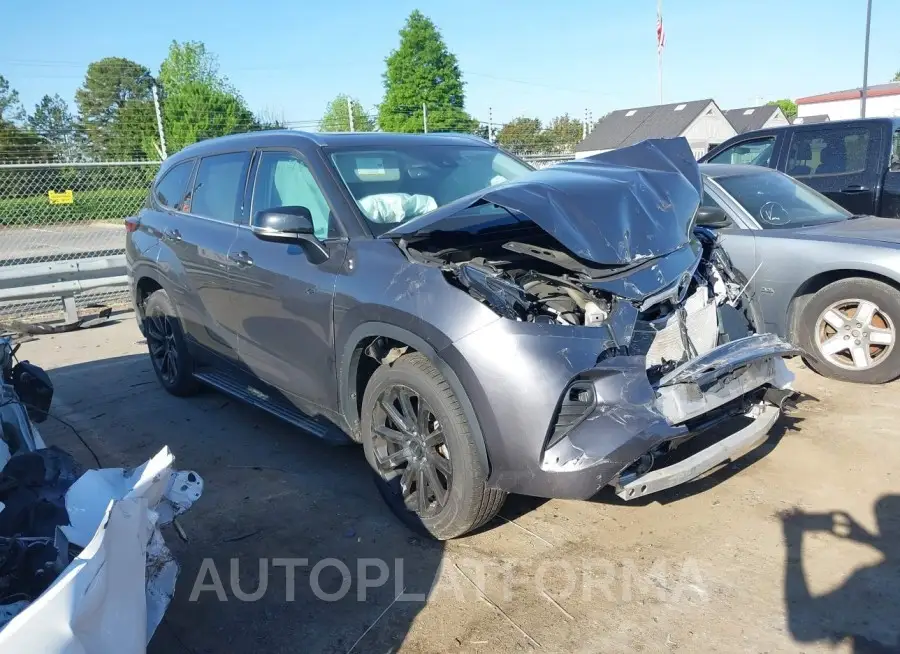 TOYOTA HIGHLANDER 2021 vin 5TDGZRAH4MS535848 from auto auction Iaai