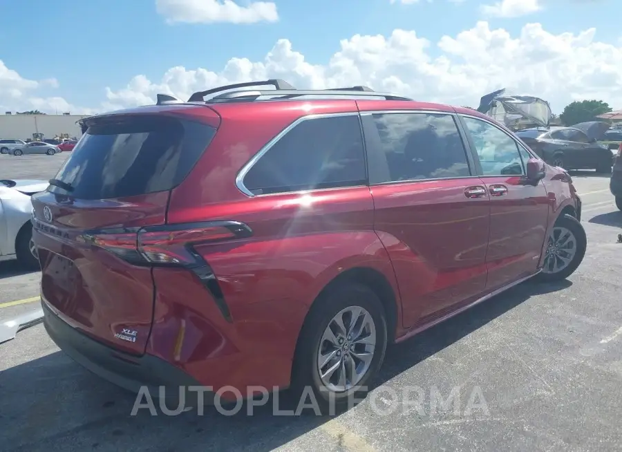 TOYOTA SIENNA 2021 vin 5TDJSKFC6MS024298 from auto auction Iaai