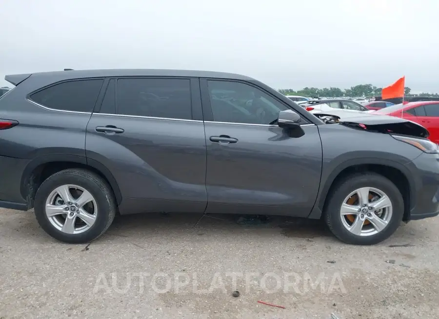 TOYOTA HIGHLANDER 2023 vin 5TDKDRAH3PS502871 from auto auction Iaai