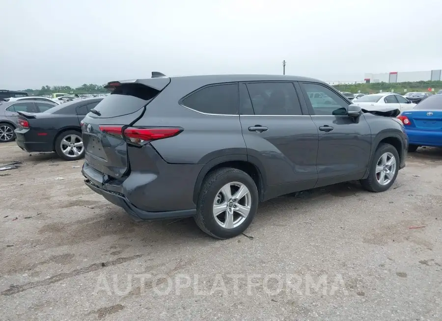 TOYOTA HIGHLANDER 2023 vin 5TDKDRAH3PS502871 from auto auction Iaai