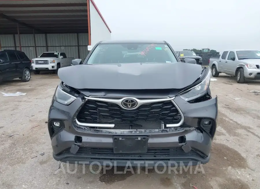 TOYOTA HIGHLANDER 2023 vin 5TDKDRAH3PS502871 from auto auction Iaai