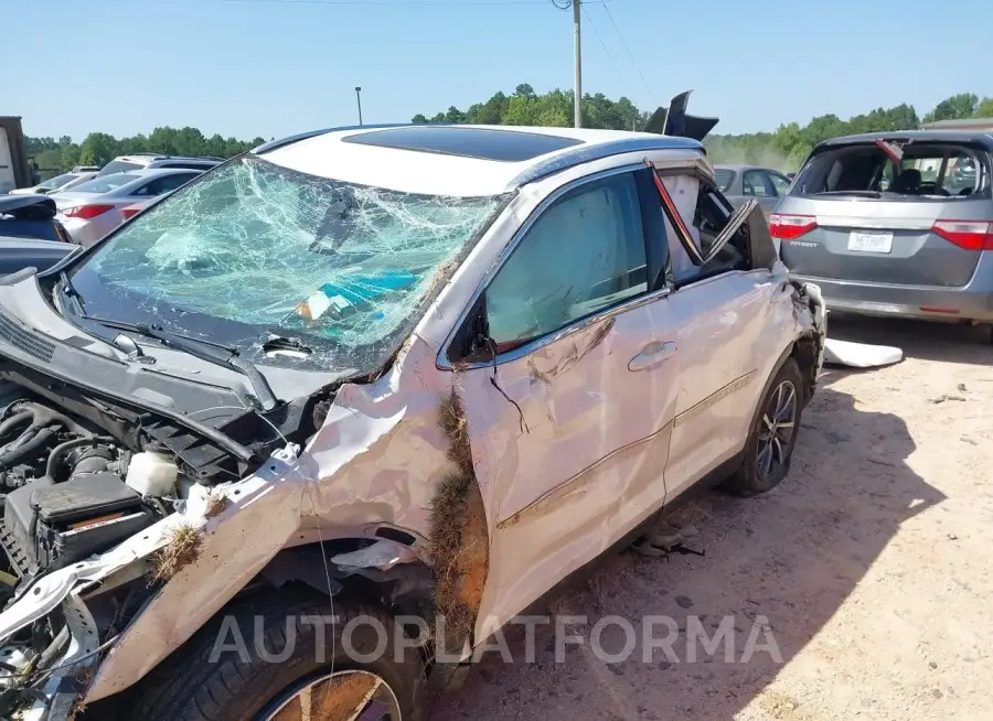 TOYOTA HIGHLANDER 2019 vin 5TDKZRFH6KS554465 from auto auction Iaai