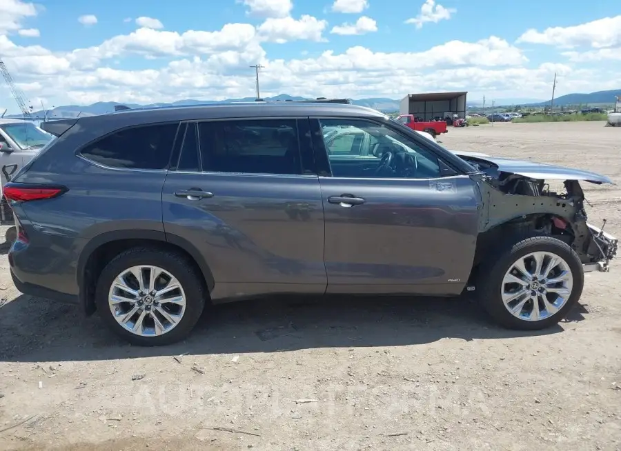 TOYOTA HIGHLANDER 2023 vin 5TDXBRCH5PS563924 from auto auction Iaai