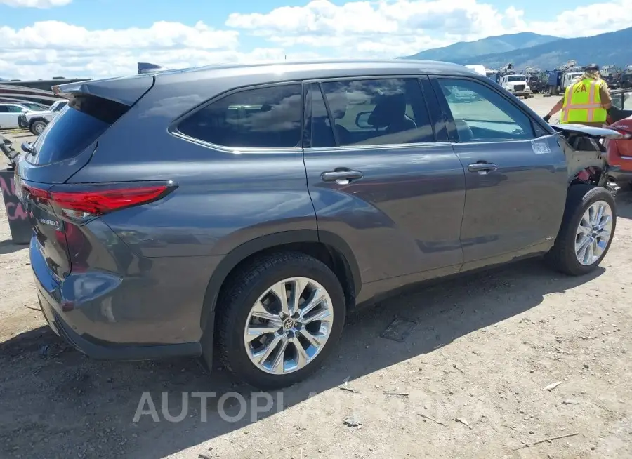 TOYOTA HIGHLANDER 2023 vin 5TDXBRCH5PS563924 from auto auction Iaai