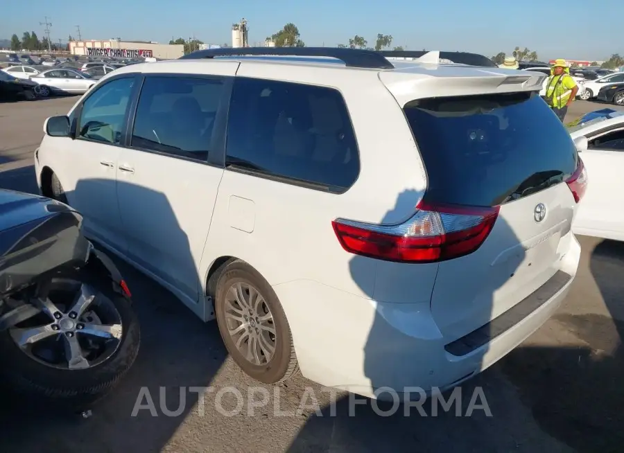 TOYOTA SIENNA 2018 vin 5TDYZ3DC5JS921403 from auto auction Iaai