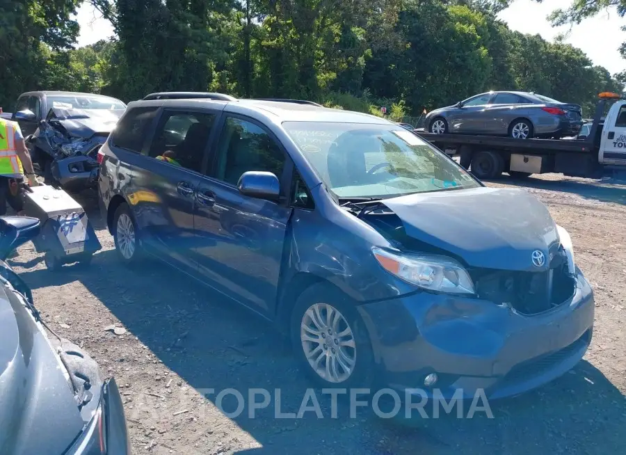 TOYOTA SIENNA 2017 vin 5TDYZ3DC9HS797209 from auto auction Iaai