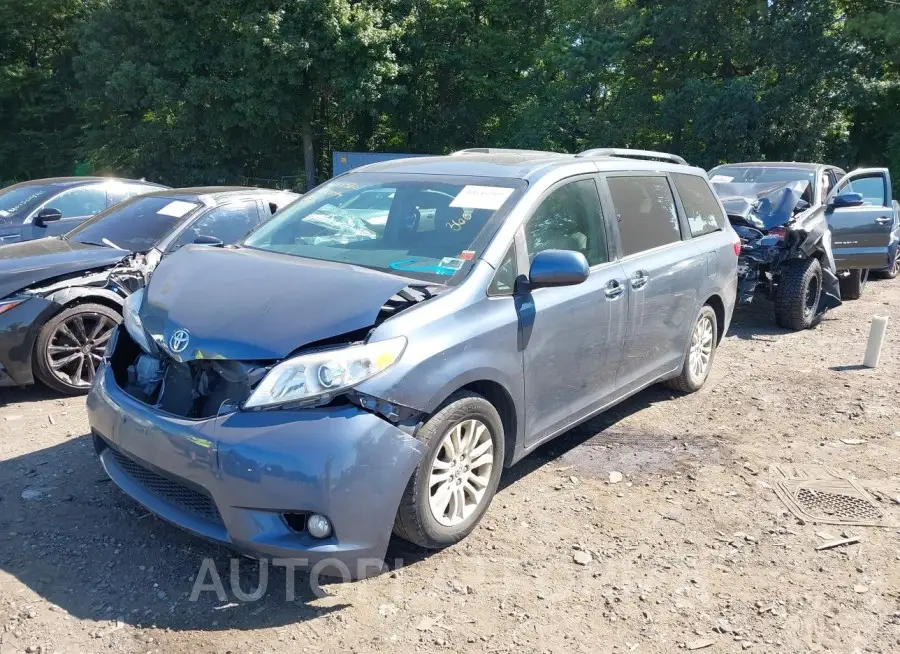 TOYOTA SIENNA 2017 vin 5TDYZ3DC9HS797209 from auto auction Iaai