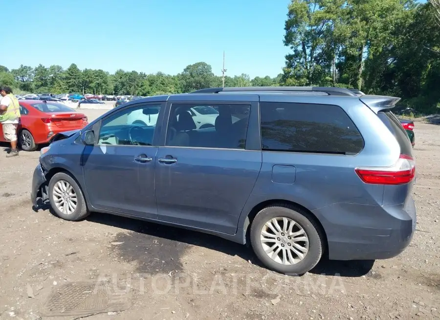 TOYOTA SIENNA 2017 vin 5TDYZ3DC9HS797209 from auto auction Iaai