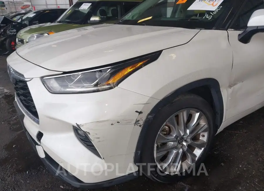 TOYOTA HIGHLANDER 2020 vin 5TDYZRAHXLS008593 from auto auction Iaai