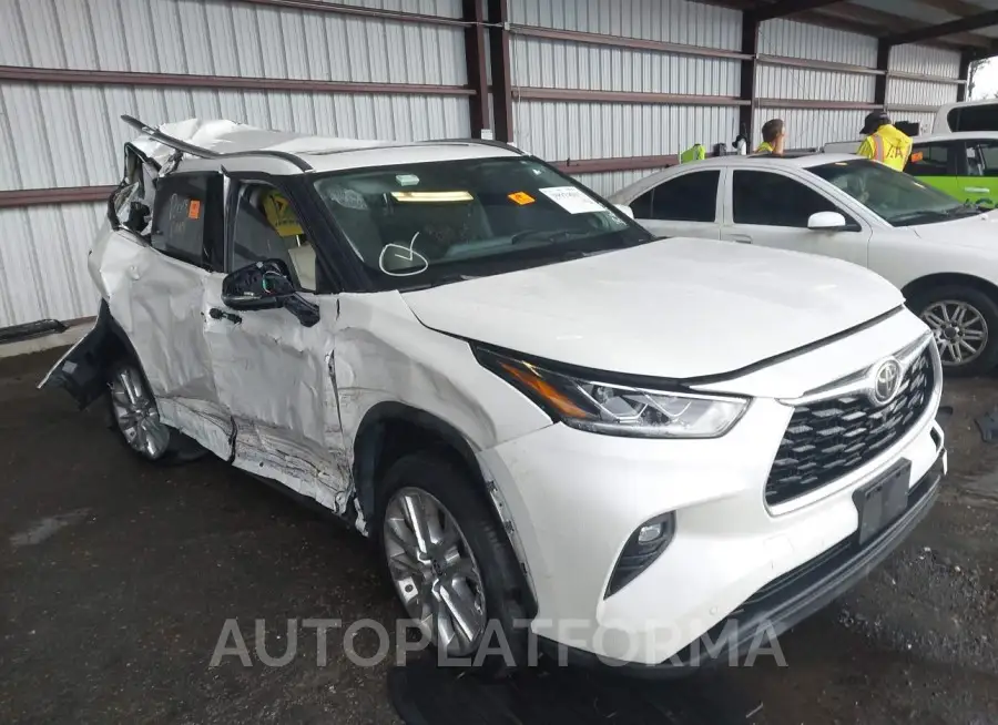 TOYOTA HIGHLANDER 2020 vin 5TDYZRAHXLS008593 from auto auction Iaai