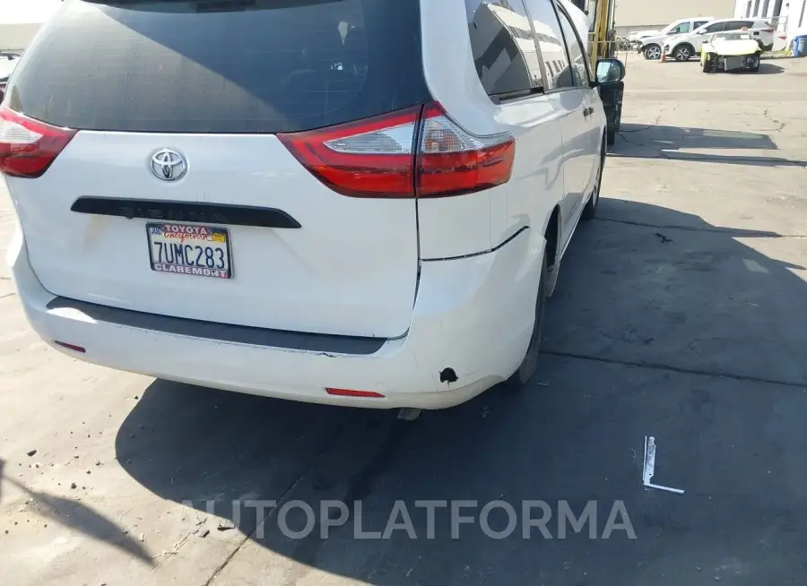 TOYOTA SIENNA 2016 vin 5TDZK3DC4GS759734 from auto auction Iaai